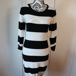 Striped Sweaterdress